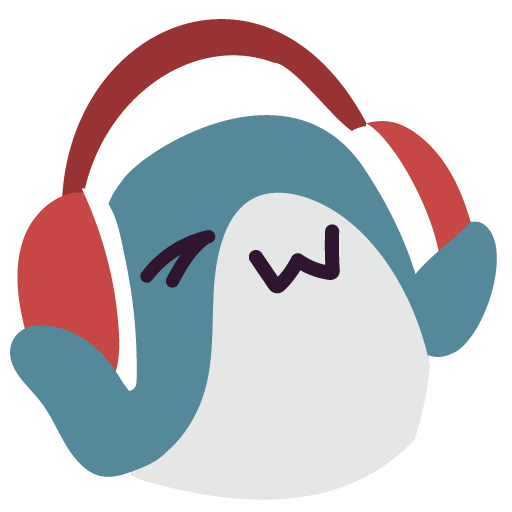 Blobhaj_Headphones